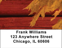 Simplistic Barn Address Labels | LBNAT-28