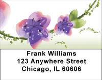 Morning Glory Address Labels | LBNAT-31