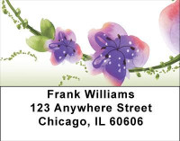Morning Glory Address Labels | LBNAT-31