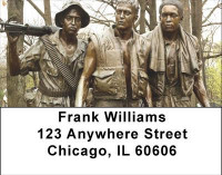 Vietnam War Memorial Address Labels | LBPAT-26