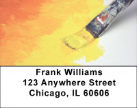 Paint Brush Address Labels | LBPRO-50