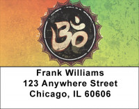Hinduism Symbol Address Labels | LBREL-42