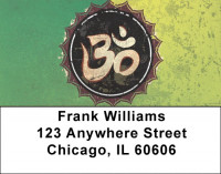 Hinduism Symbol Address Labels | LBREL-42