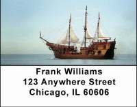 Clipper Ships Address Labels | LBSAI-02