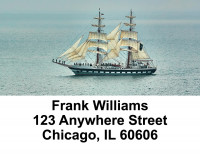 Clipper Ships Address Labels | LBSAI-02