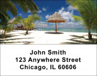 Island Paradise Address Labels | LBSCE-02