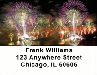 Fireworks Address Labels | LBSCE-03
