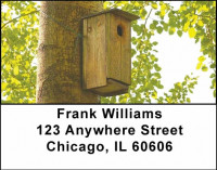 Scenic Birdhouses Address Labels | LBSCE-04