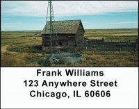 Barns on the Prairie Address Labels | LBSCE-05