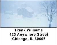 Winter on the Prairie Address Labels | LBSCE-07