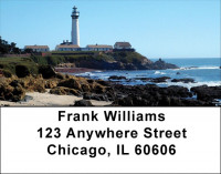 Lighthouses Rocky Coastlines Address Labels | LBSCE-80