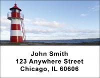 Lighthouses Scenic Views Address Labels | LBSCE-81