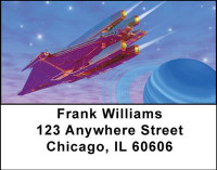 Space Cruisers Address Labels | LBSPA-01