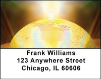 Spectacular Planetary Views Address Labels | LBSPA-04
