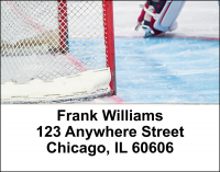 Hockey Address Labels | LBSPO-10