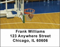 More Basketball Address Labels | LBSPO-12