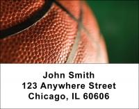 Basketball Address Labels | LBSPO-B2