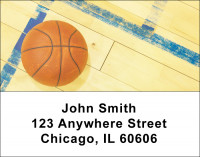 Basketball Address Labels | LBSPO-B2
