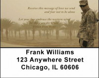 Our Soldiers Address Labels by Sweet Intentions | LBSWE-01