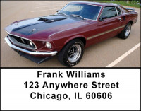 Pony Cars Address Labels | LBTRA-06