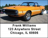 Pony Cars Address Labels | LBTRA-06
