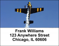 Stunt Planes Address Labels | LBTRA-13