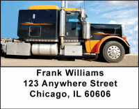 Big Pete Trucks Address Labels | LBTRA-17