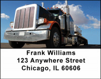 Big Pete Trucks Address Labels | LBTRA-17