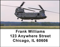 Military Choppers Address Labels | LBTRA-21