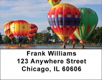 Hot Air Ballons Address Labels | LBTRA-42