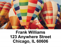 Hot Air Ballons Address Labels | LBTRA-42