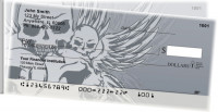 Stylish Skulls Side Tear Personal Checks | STGEP-60