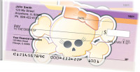 Girly Skulls Side Tear Personal Checks | STGIR-02
