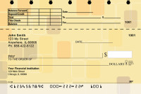 Retro Square Top Stub Personal Checks | TSGEP-52