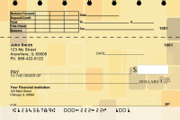 Retro Square Top Stub Personal Checks | TSGEP-52
