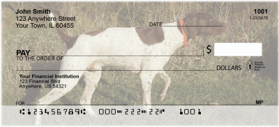 German Short-Haired Pointer Personal Checks | BAB-30