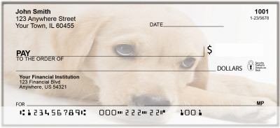 Golden Retriever Dog Breed Personal Checks | BAC-52
