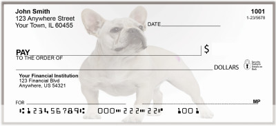 French Bull Dog Personal Checks | BAC-53