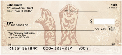 Wild West Personal Checks | BAD-18