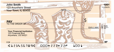 Cowboy Elements Personal Checks | BAD-19