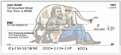Rodeo Fun Personal Checks | BAD-21