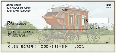 Western Carriage Personal Checks | BAD-42