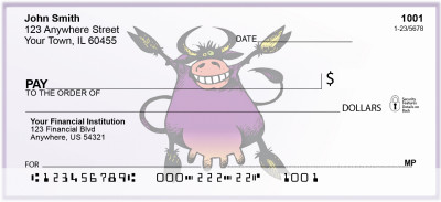 Smiling Cow Personal Checks | BAD-71