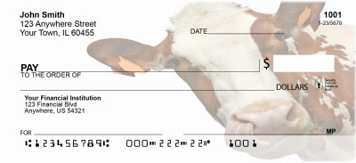 Crazy For Cows Personal Checks | BAE-75