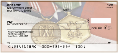 Military Service Medals Personal Checks | BAE-79