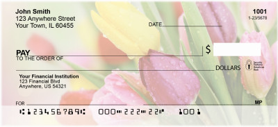 Tulips Personal Checks | BAF-27