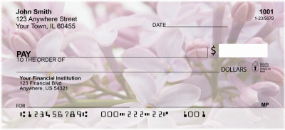 Spring Blossoms Personal Checks | BAF-29