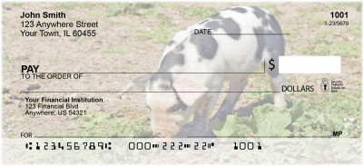 This Little Piggy Personal Checks | BAF-46
