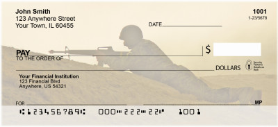 Soldiers On Guard Personal Checks | BAF-68