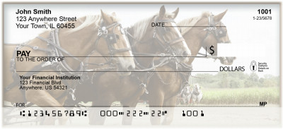 Farming with Horses Personal Checks | BAH-25